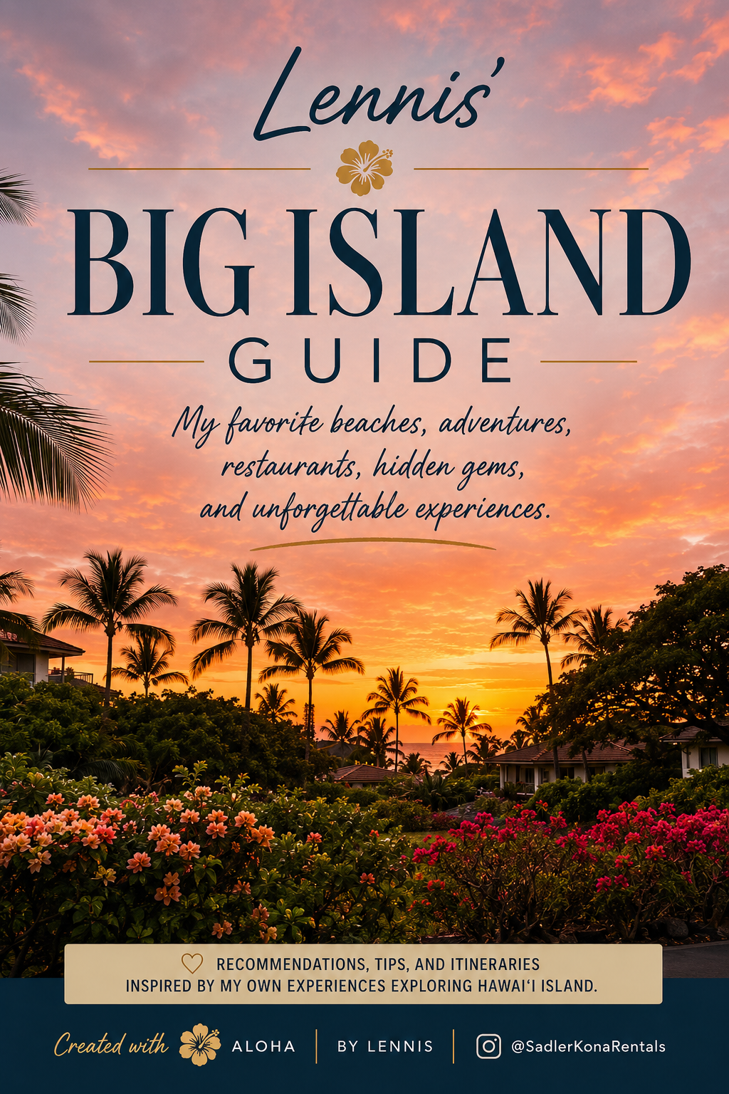 Cover of Lennis’ Big Island Guide