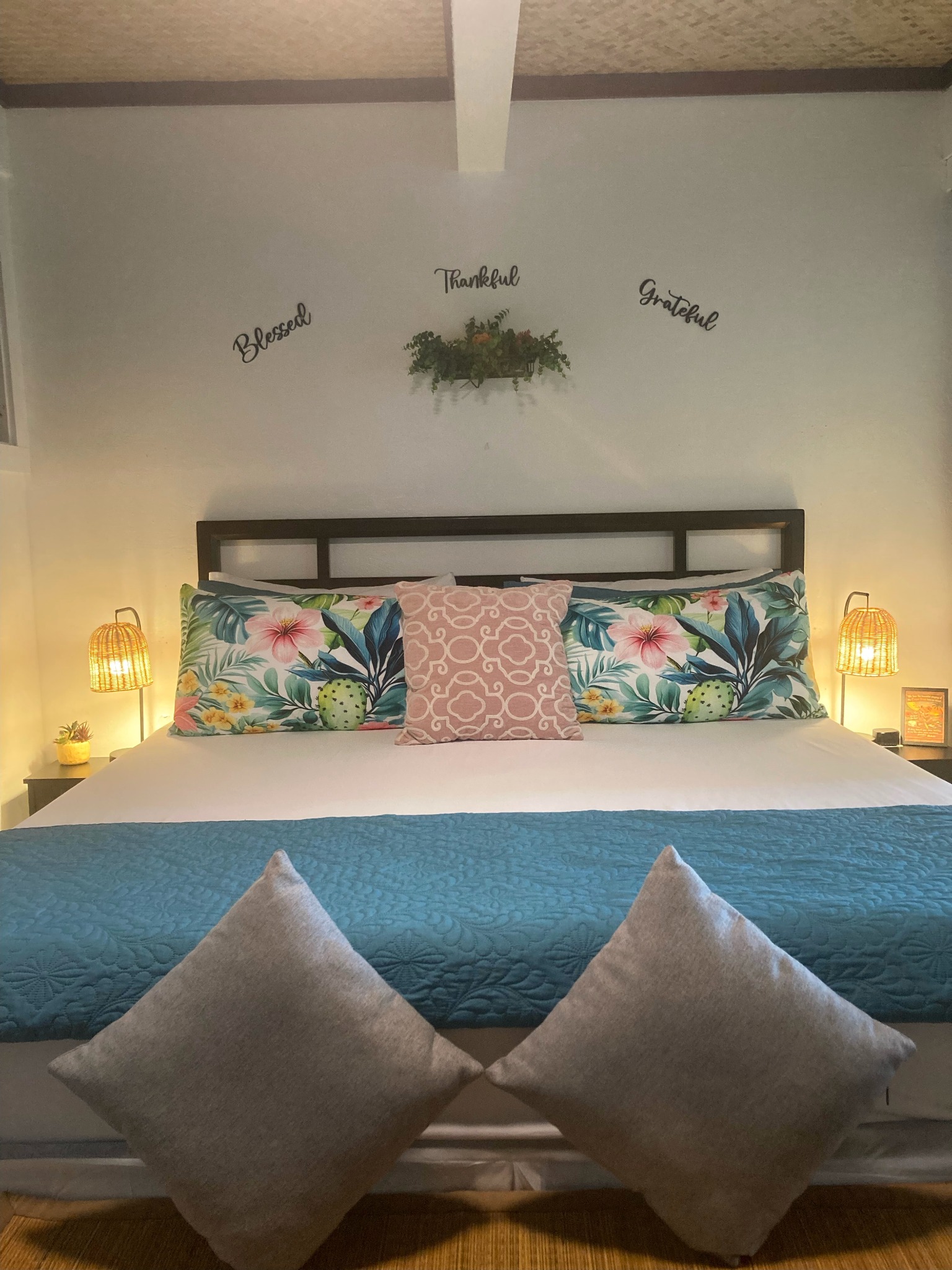 Full view of the Mansions king bedroom